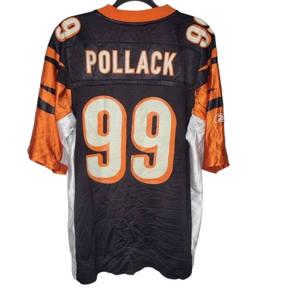 Vintage Cincinnati Bengals David Pollack #99 Reebok NFL Football Jersey Size M